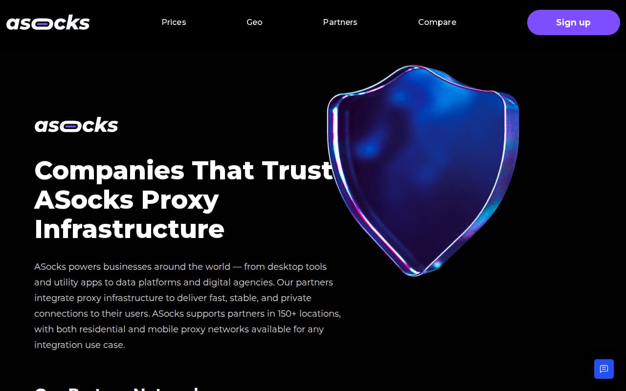 ASocks.com integrations page