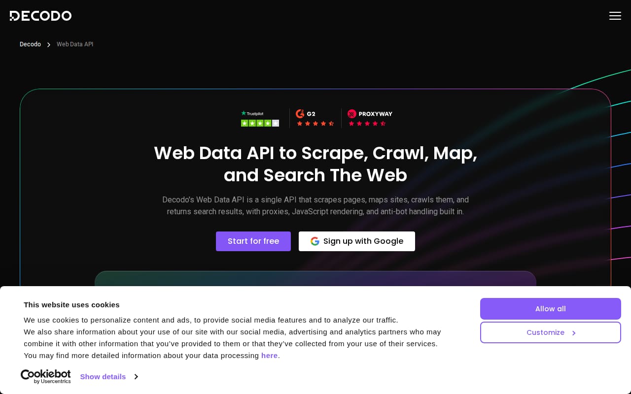 Smartproxy docs page